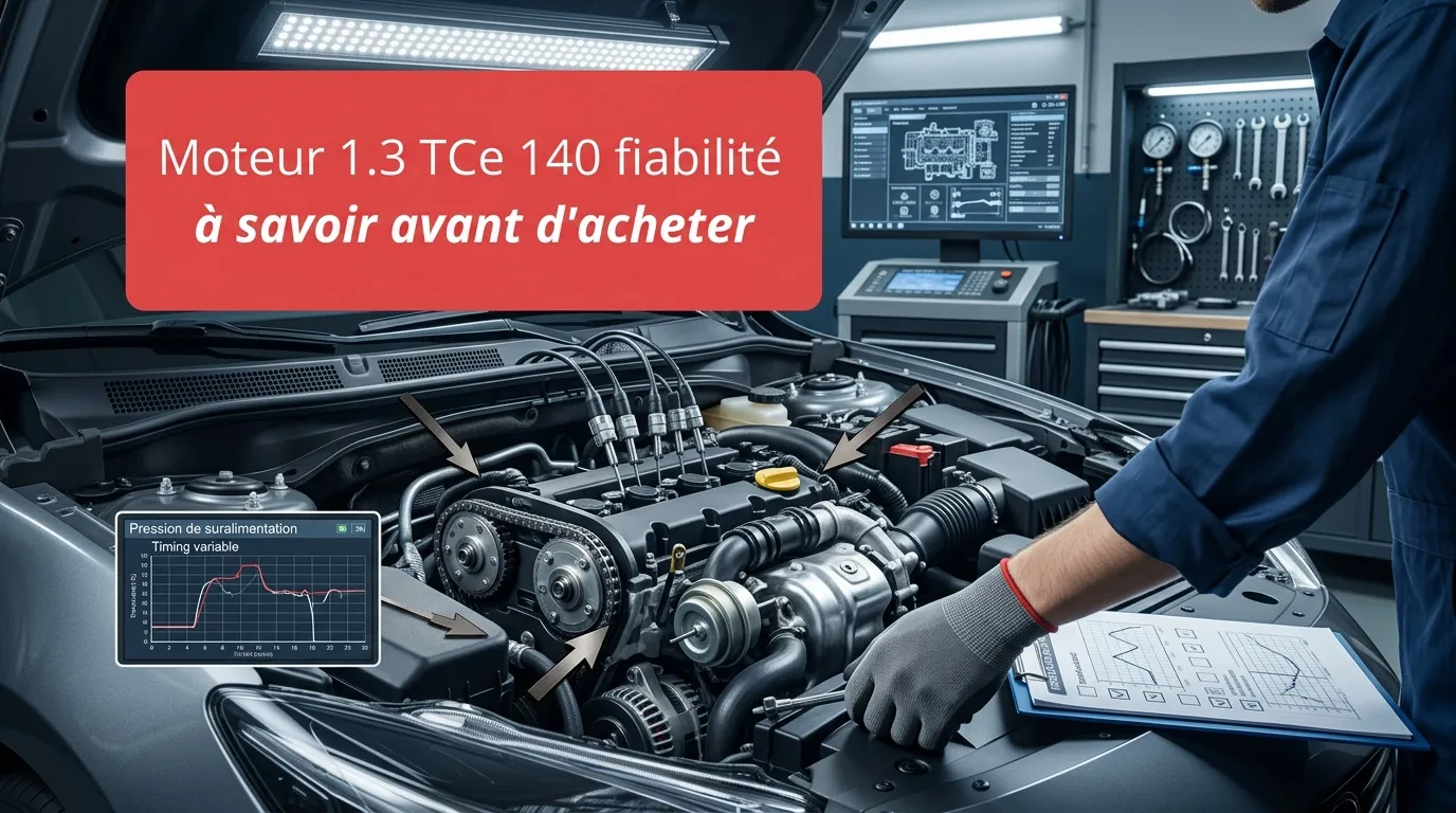 Moteur 1.3 TCe 140 : fiabilité et pièges à connaître
