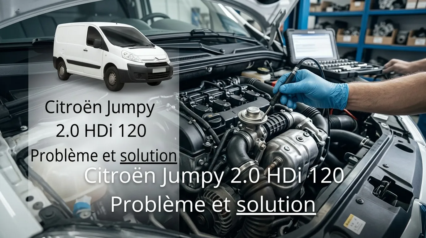 Citroën Jumpy 2.0 HDi 120 : pannes et solutions