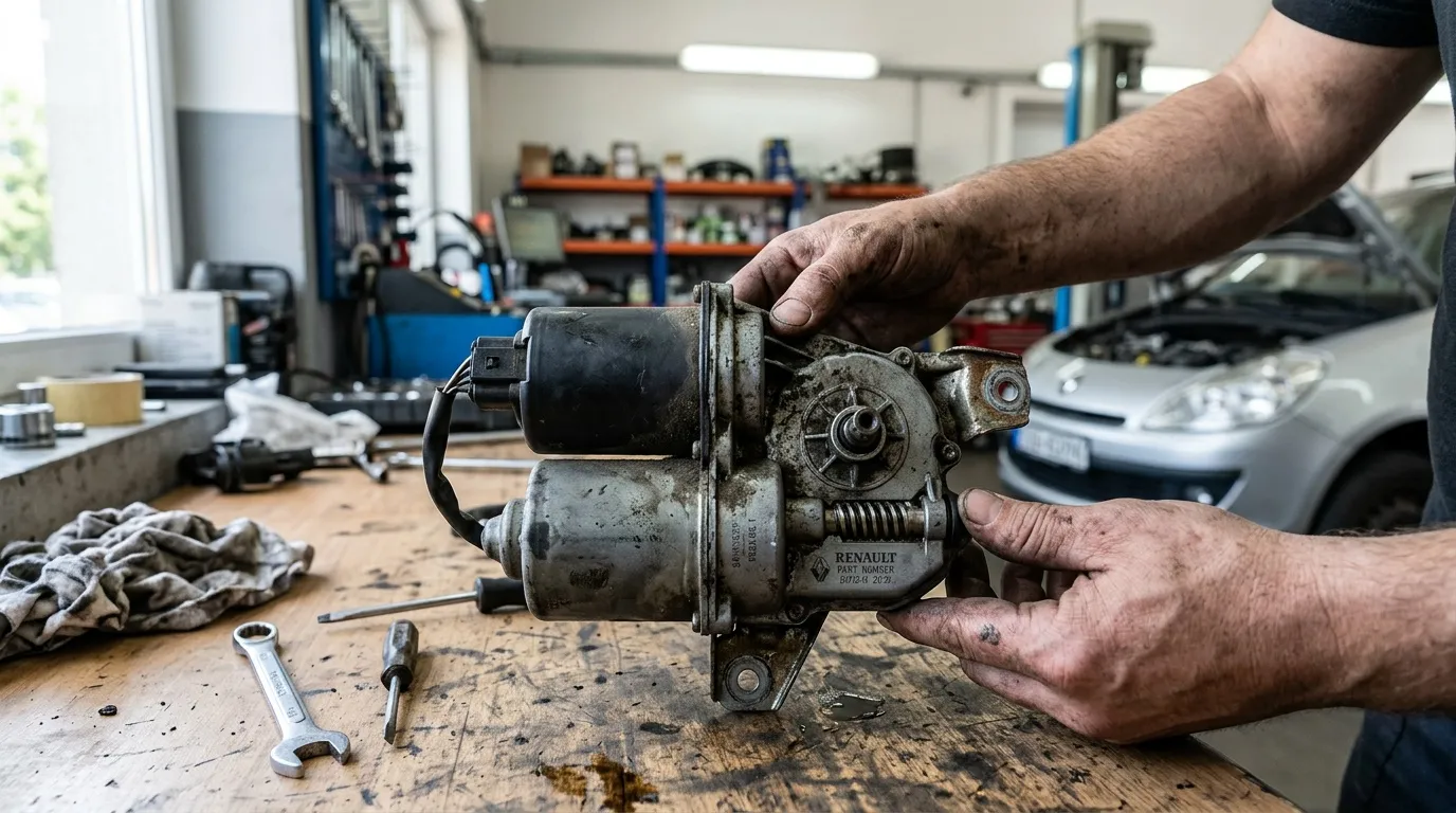 Moteur essuie-glace Clio 3 d'occasion