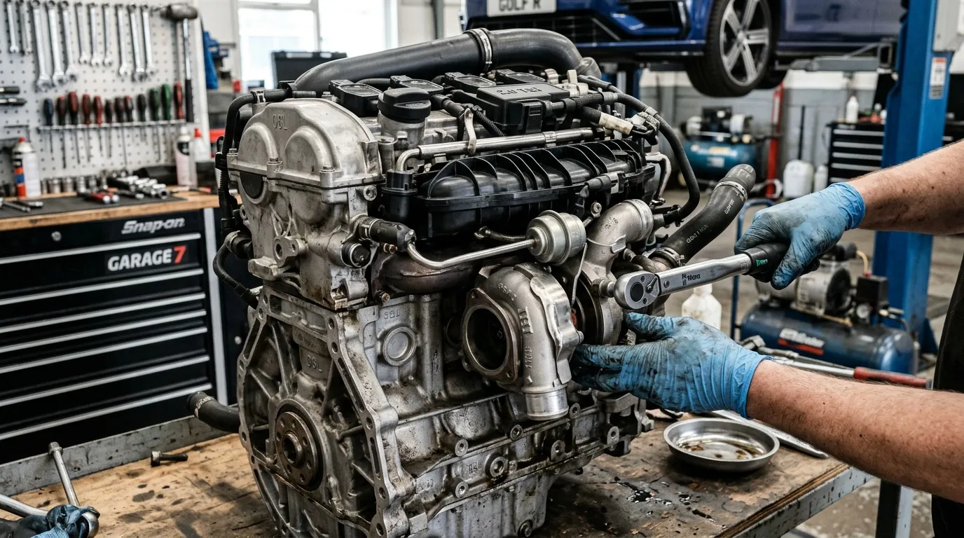 Moteur Golf 7 R 2.0 TSI : fiche technique