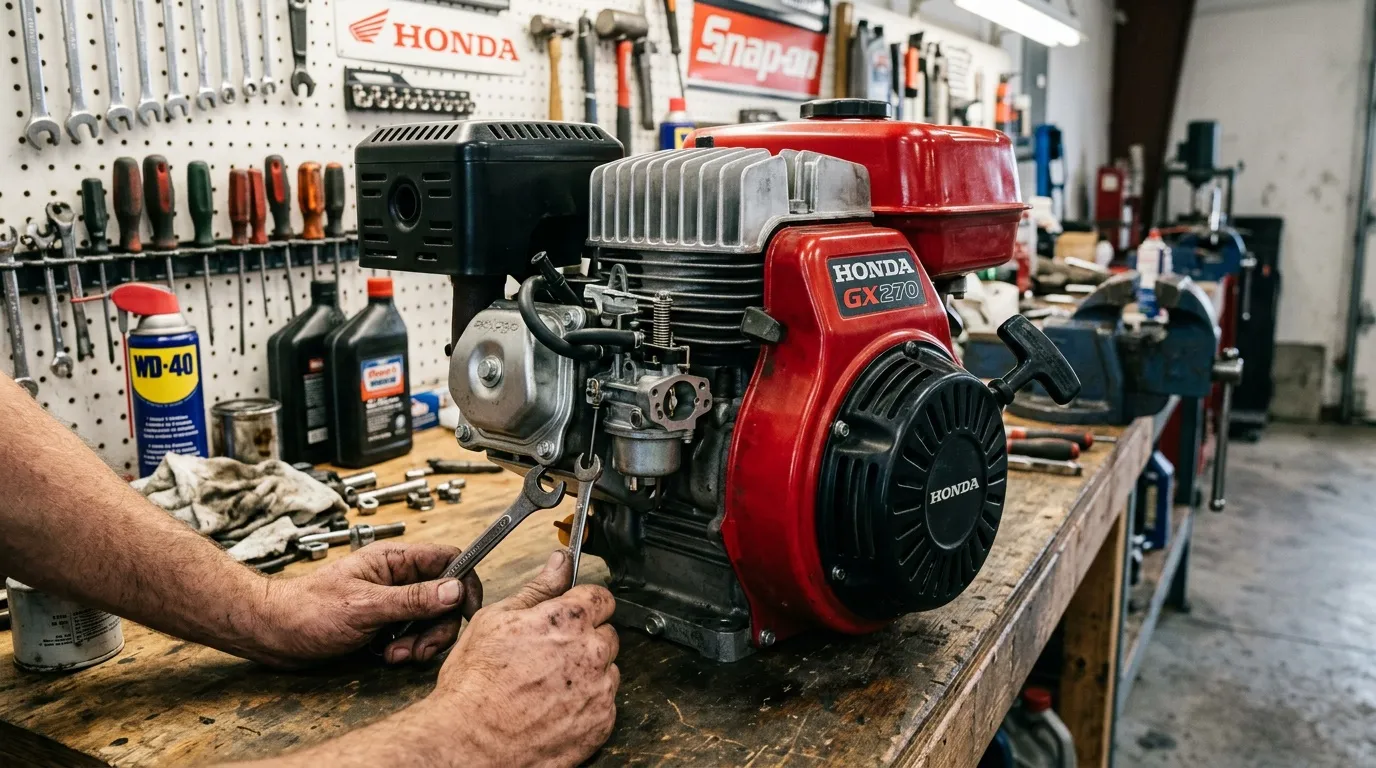 Moteur Honda GX270 : fiche technique