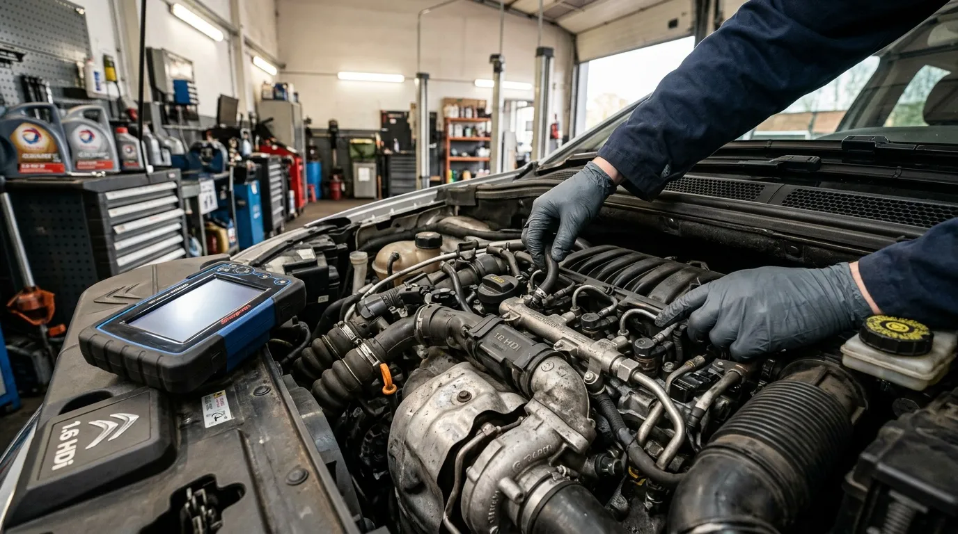 Voyant défaut moteur C4 Picasso 1.6 HDi : causes