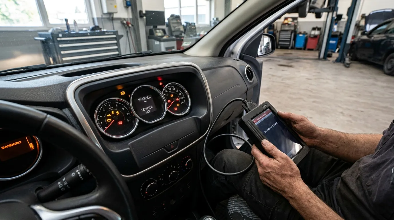 Voyants Dacia Sandero : signification et solutions